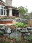 Gunmetal Granite Boulders for Garden Accents