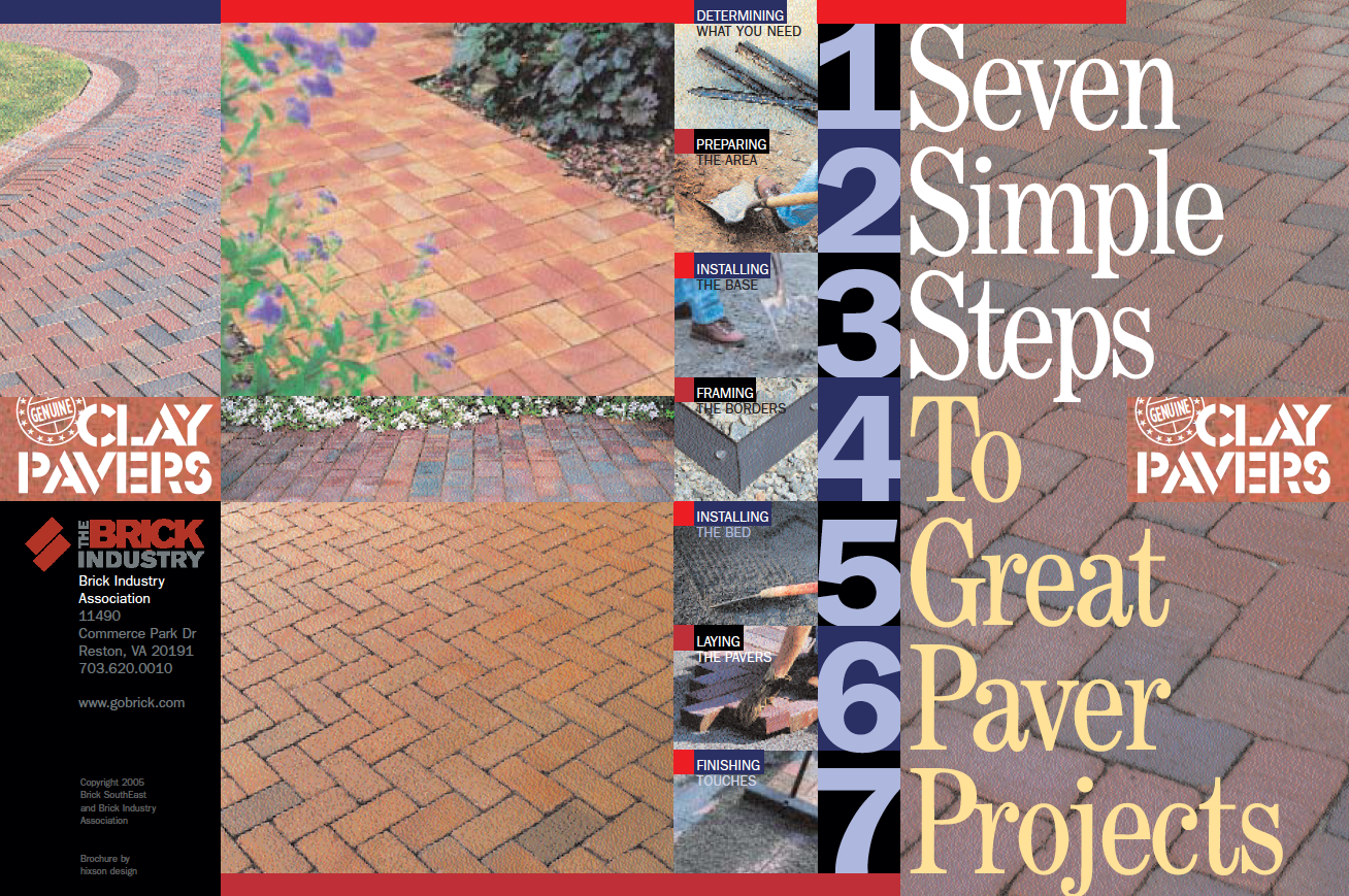 pine hall brick seven simple steps to great paver projects