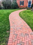 rumbled full range red clay brick paver pine hall