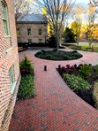 rumbled full range red clay brick paver pine hall