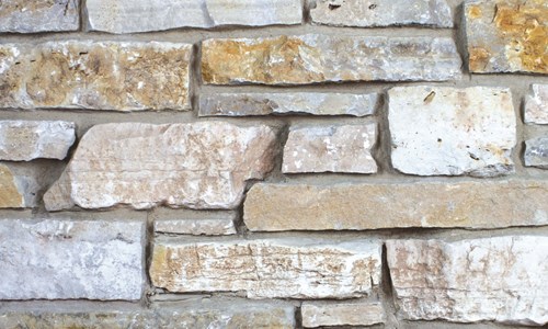 Fond du Lac Rustic Stone Swatch - Compact view of Fond du Lac stone swatch.
