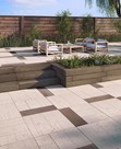 Techo-Bloc Borealis Retaining Wall Blocks - Compact view of Borealis wall blocks by Techo-Bloc.