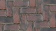 Heritage Red Swatch - Compact view of Heritage Red brick swatch.