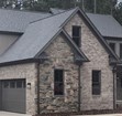 Blackmoor gray brick pine hall