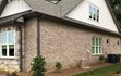 Weeks House gray brick pine hall