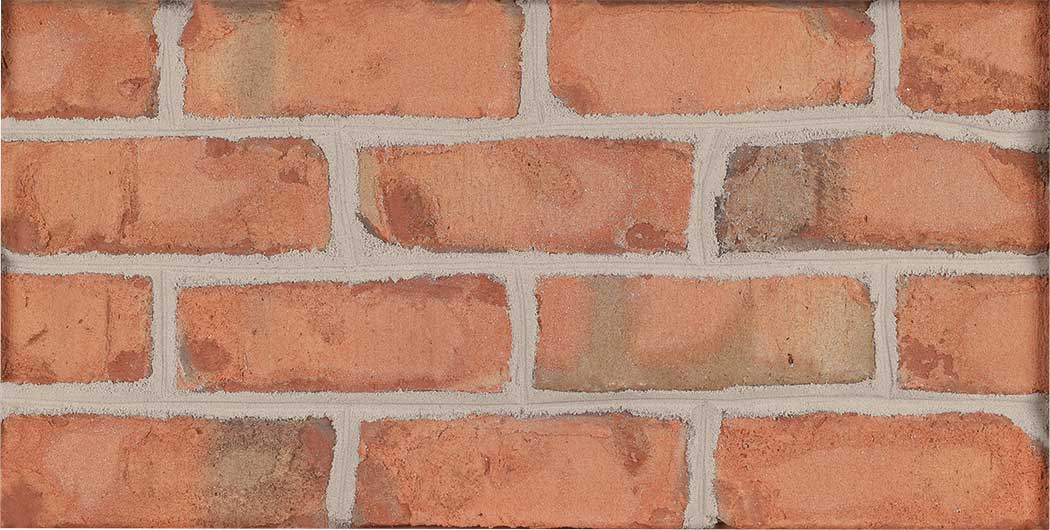 Stratford Rose red facebrick pine hall