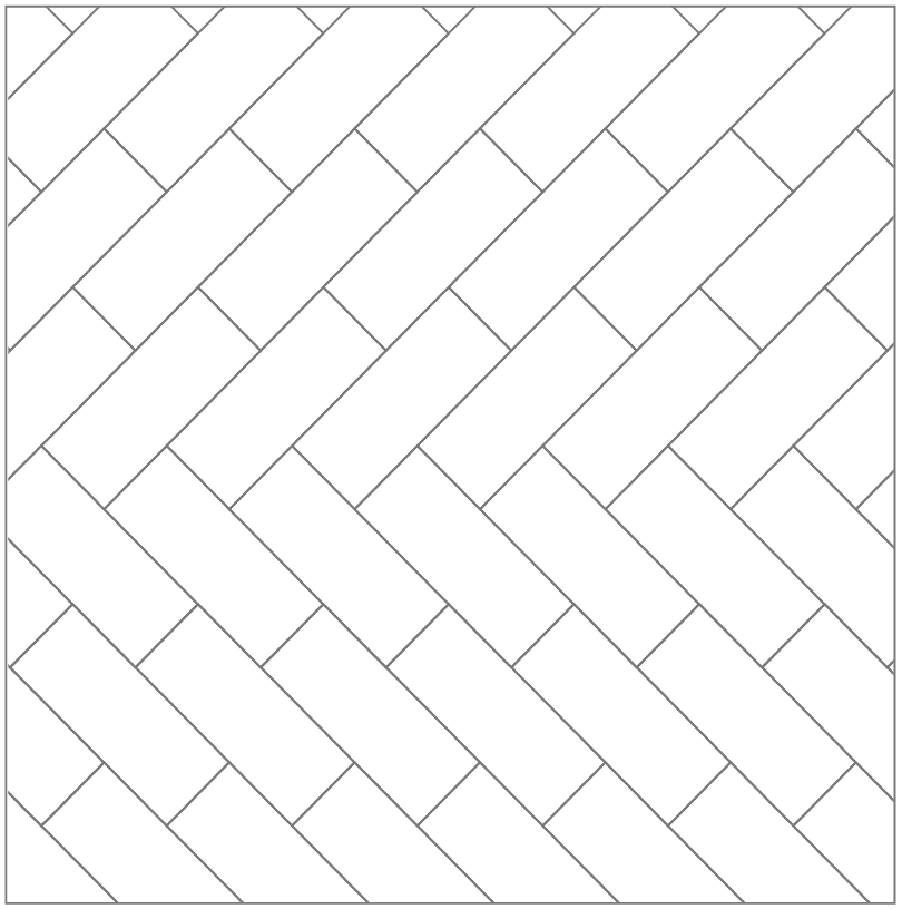 Herringbone pattern