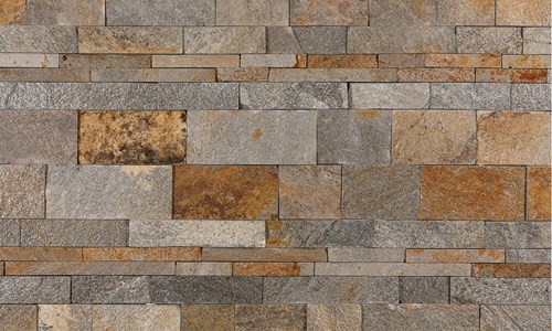 Titanium Tailored Ledgestone Swatch
