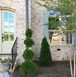 Oyster Pearl white brick pine hall facebrick