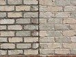 Chesapeake Pearl white brick pine hall