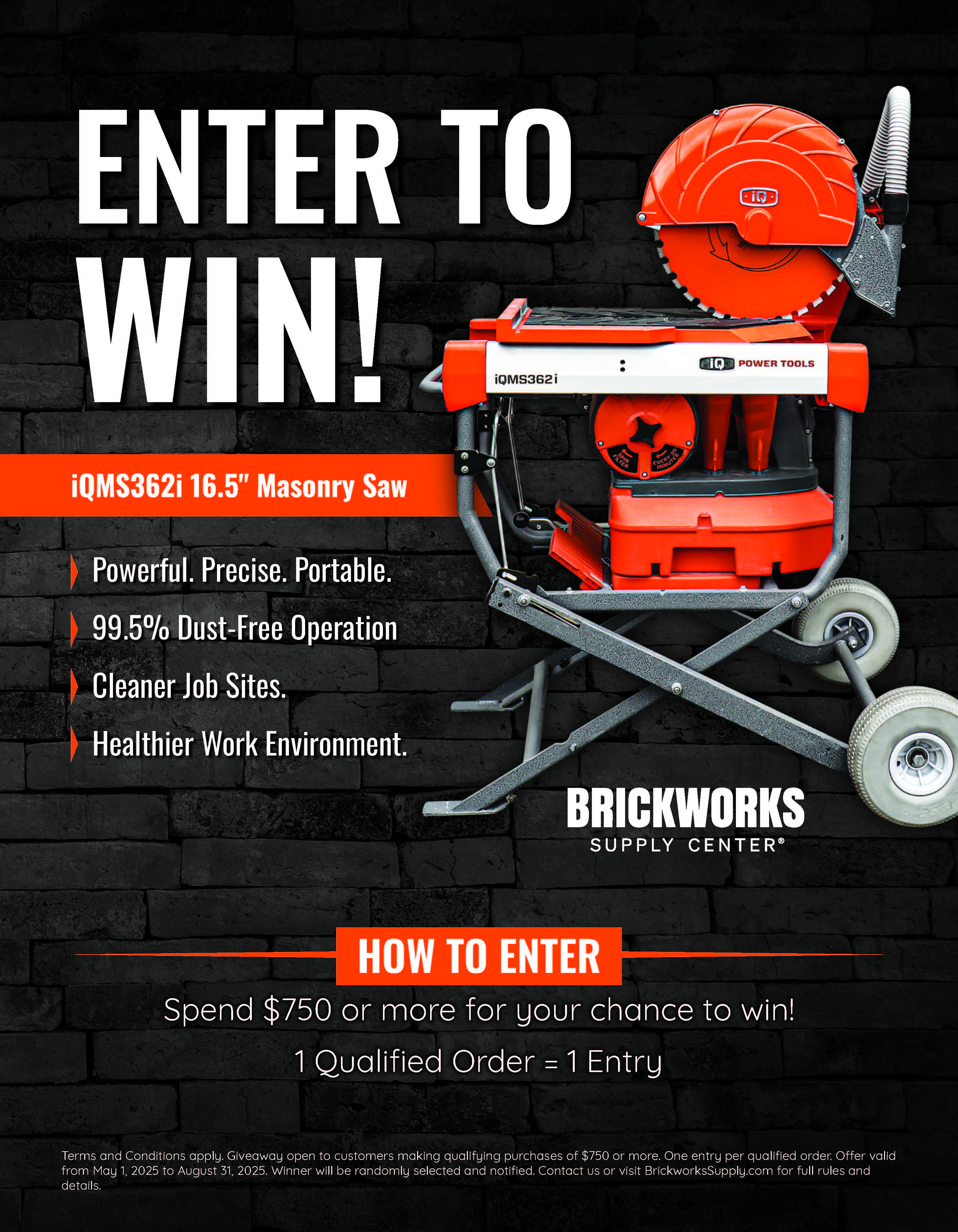 IQ saw giveaway