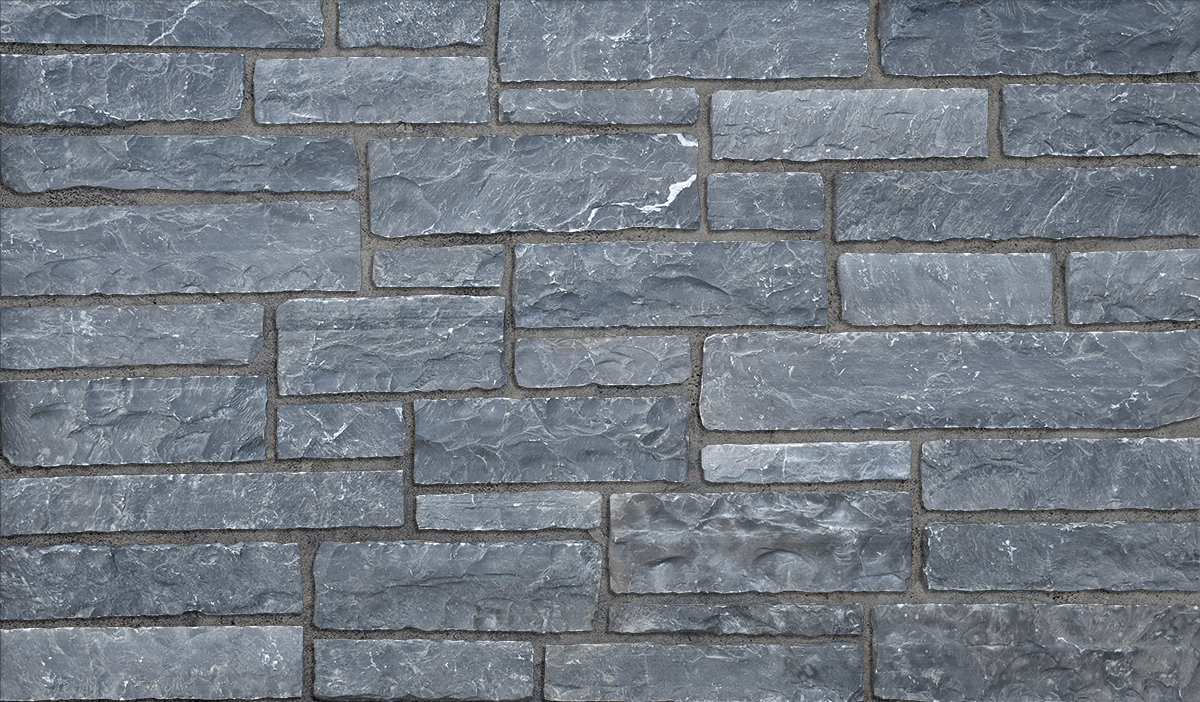 Black Rundle Ledgestone pangaea natural stone