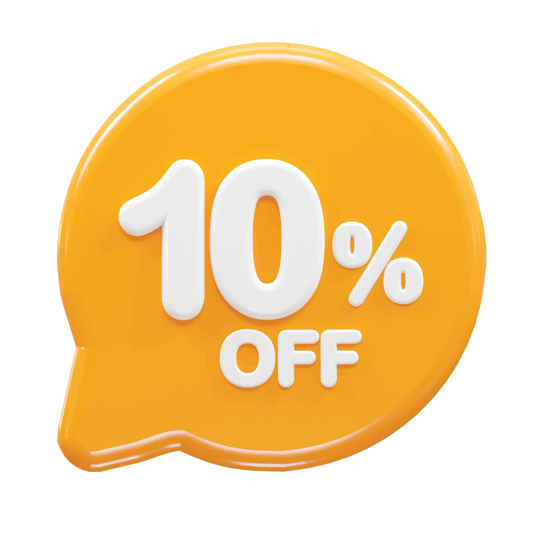 10 percent off coupoon