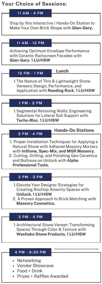 carmel manufacturer showcase schedule