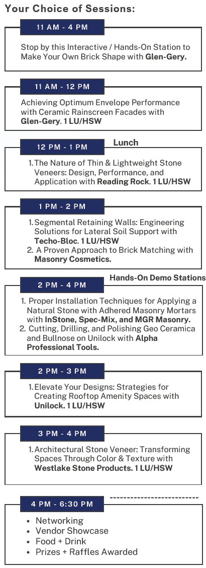 carmel manufacturer showcase schedule