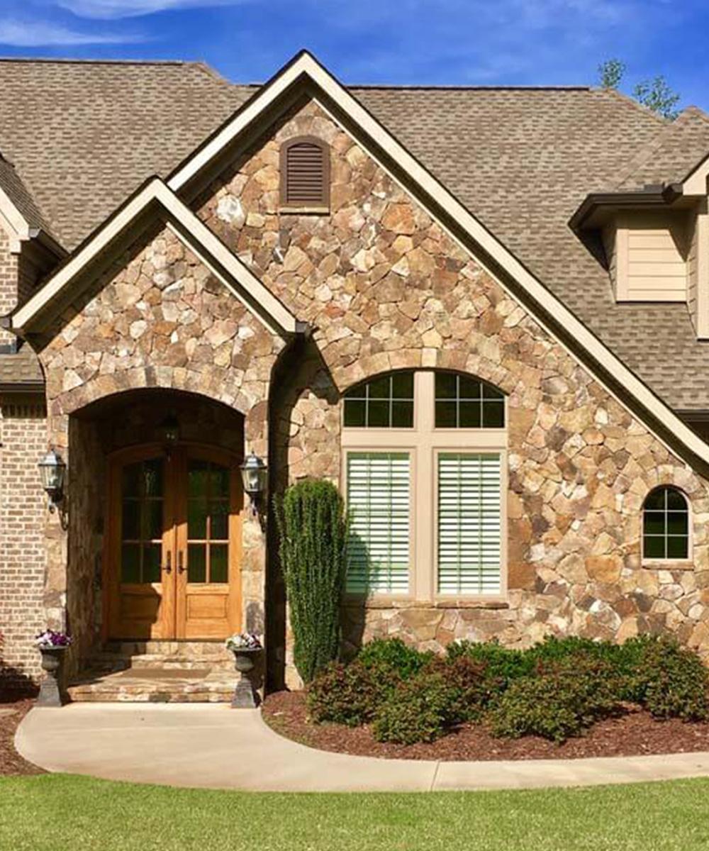 Redsidential stone façade product spotlight