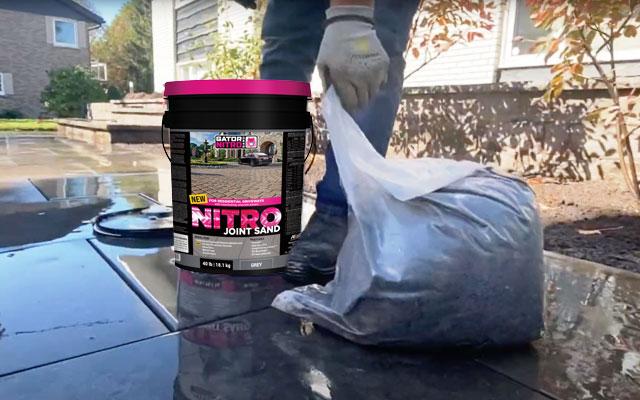 Gator Nitro Sand Installation Step 02a - Cropped View