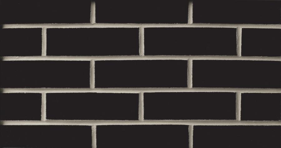Black Glazed Tile - Compact view of black glazed tile.