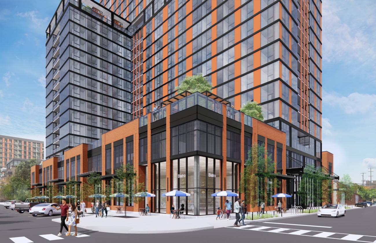 160 North Elizabeth Street Rendering