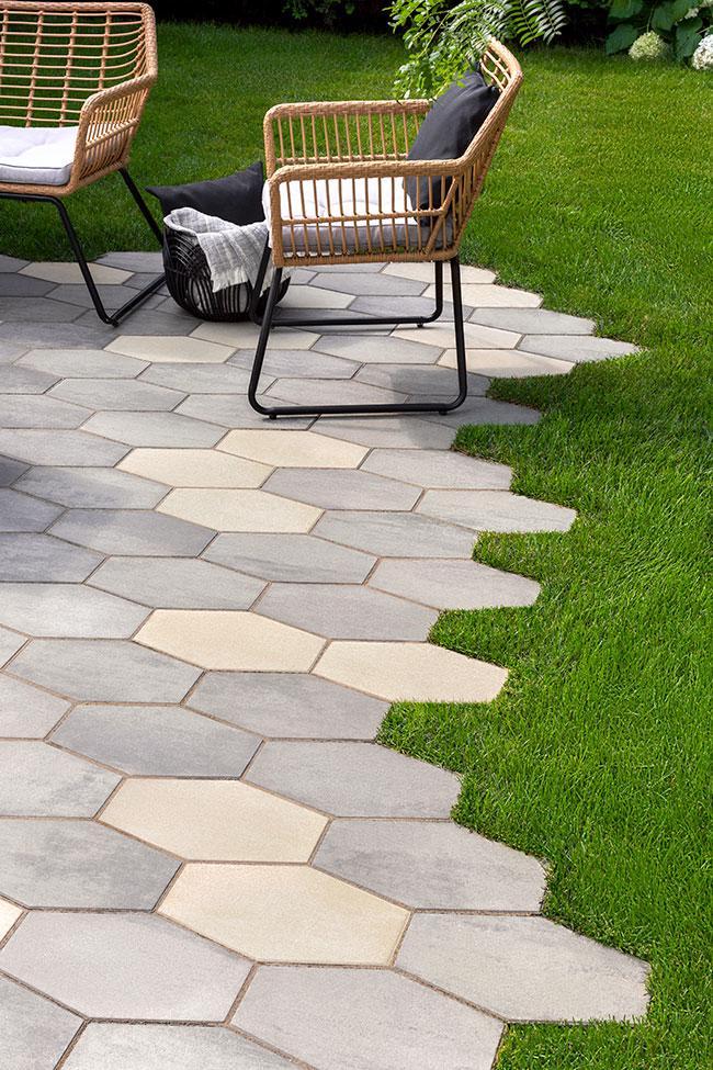Techo-Bloc Hexa 60 Stone