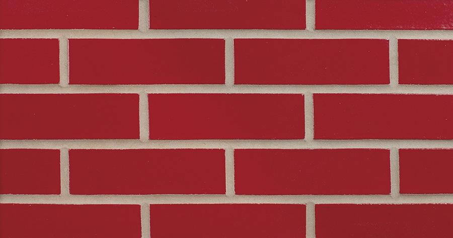 Glen-Gery Glazed Cardinal Red Brick