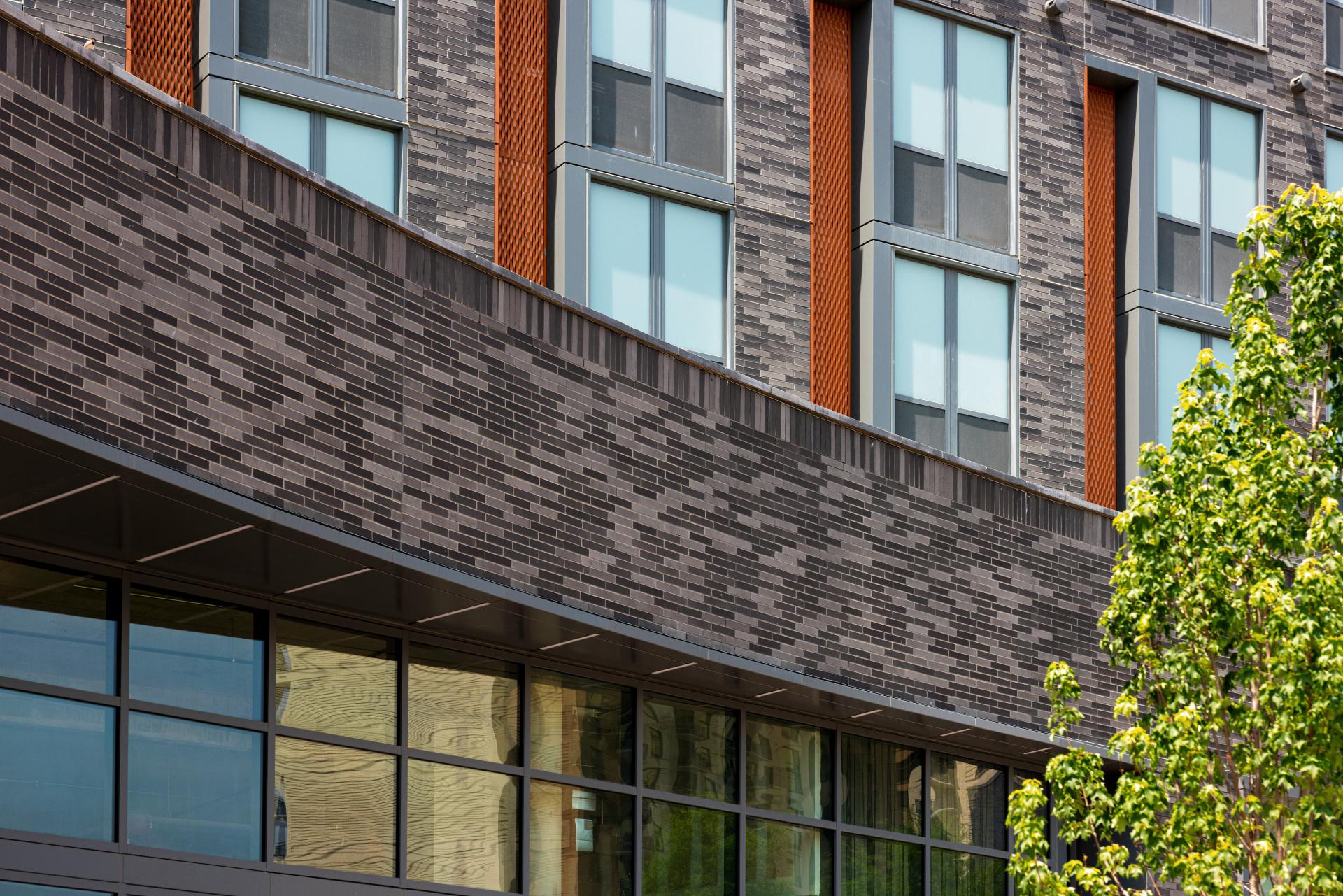 klaycoat brick commercial project solaire 8200 dixon