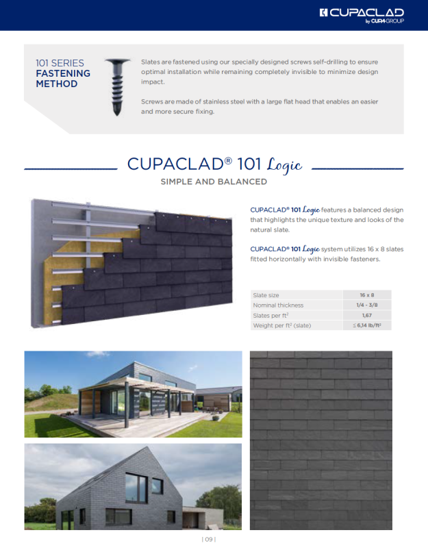 Cupaclad 101 Logic Wall Panel