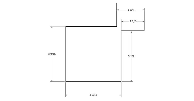 Outwards External Corner Trim