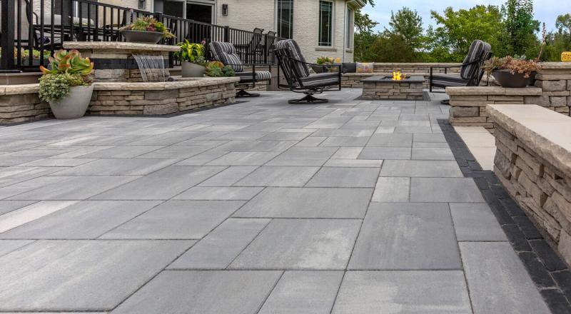 Touch of Green Pavers for Outdoor Landscaping