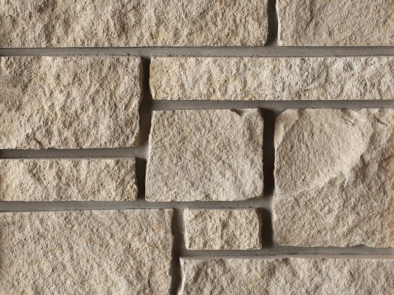 Weston Cream Stone for Stone Veneer Walls
