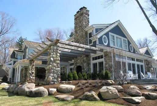 Fireboulder Indiana Granite Cobbles