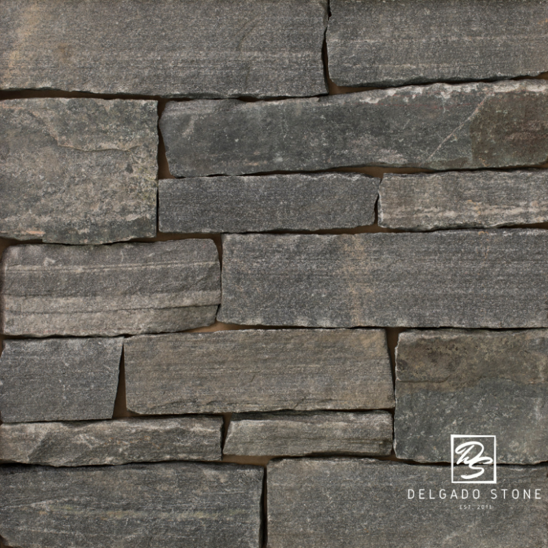 Black Ash Ashlar Stone