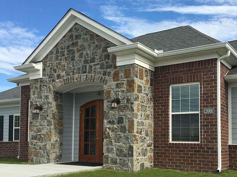 Semco Stone Random Height Willowbrook Blue Castlerock