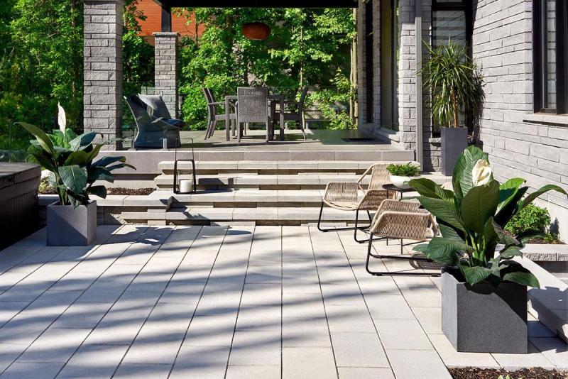 Blu Grande Smooth Patio Paver Slab
