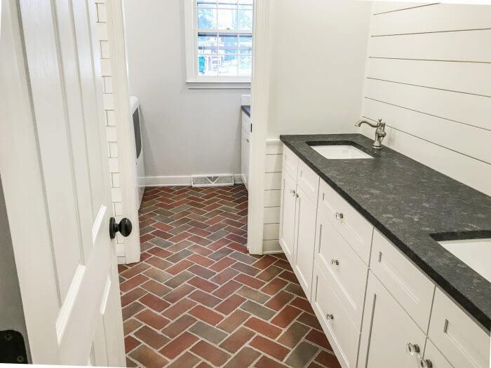 Combination Mudroom and Bathroom
