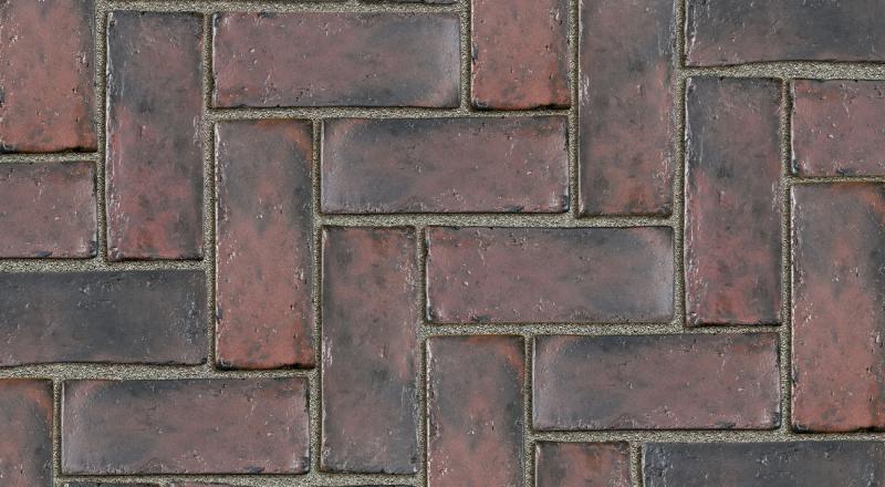 Heritage Red Swatch - Compact view of Heritage Red brick swatch.