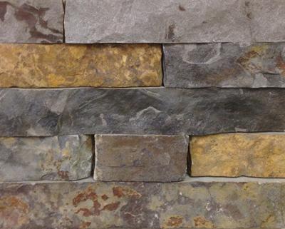Brandywine Ledgestone - Compact view of Brandywine ledgestone.