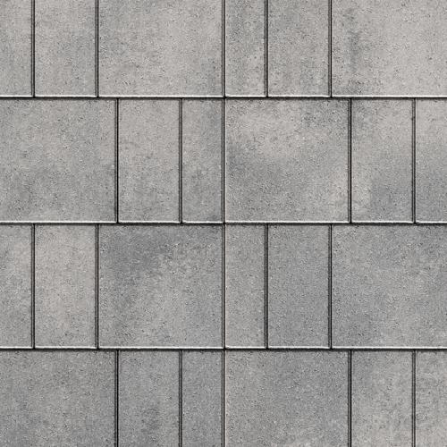 Techo-Bloc Industria Paver - Compact view of Industria paver in Shale Grey.