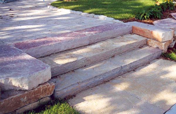 Halquist Chilton Steps Stone - Compact view of Halquist Chilton steps.
