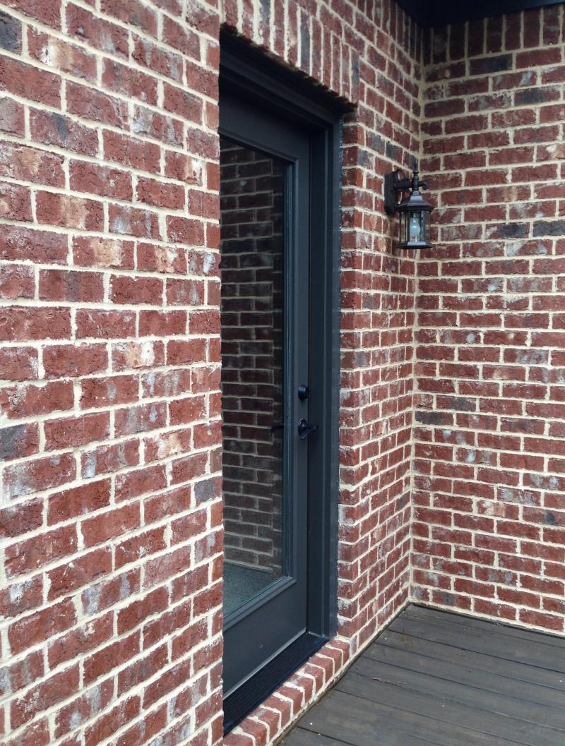 Beacon Hill red facebrick pine hall