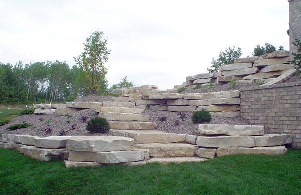 Halquist Fond du Lac Outcropping Stone for Landscaping