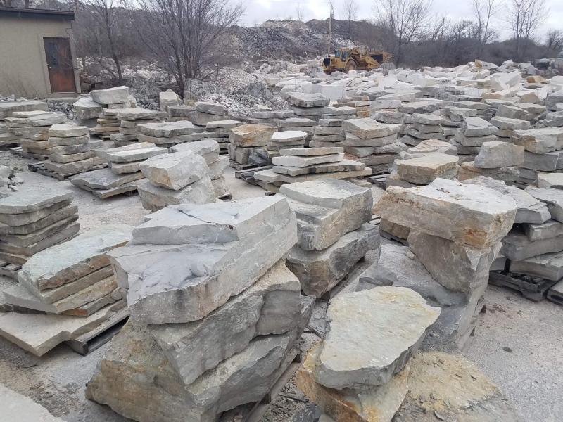 Glacial Outcropping Stone for Landscaping
