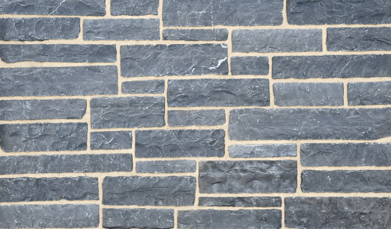 Black Rundle Ledgestone pangaea natural stone
