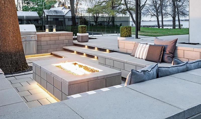 Raffinato Wall Smooth Muret Retaining Block