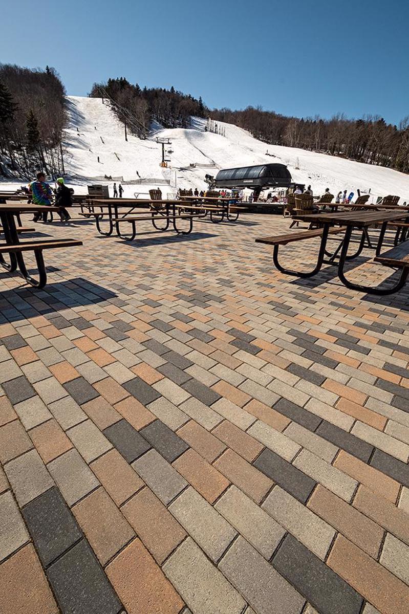 Techo-Bloc Pavers Victorien Pave at Mount Snow