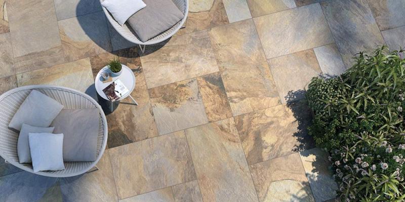 Flagstone Pink Tan