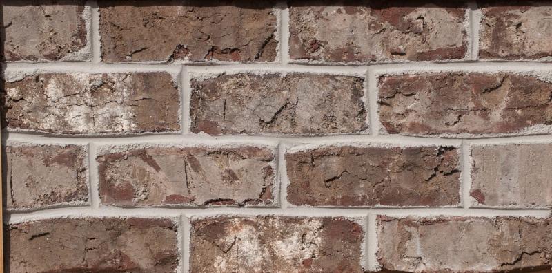 Barker House brown facebrick pine hall