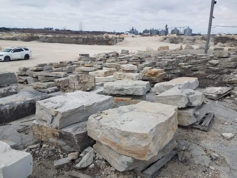 Glacial Outcropping Stone