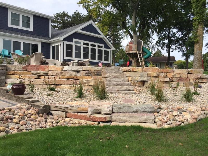 Chilton Outcropping with Weathered Edge and OC Steps