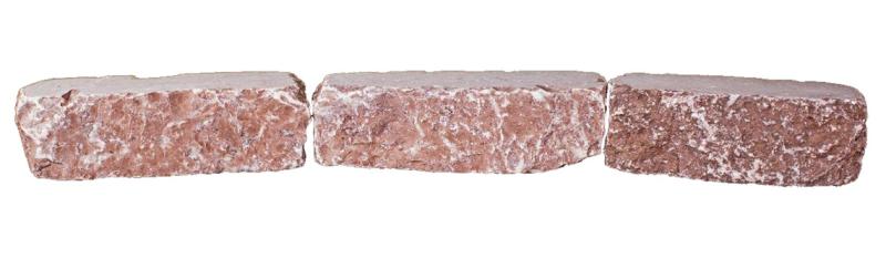 Earthworks Meridian Red Tumbled Edger